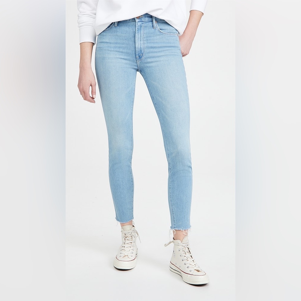 MOTHER The Looker Ankle Fray “hold my hand” size 29